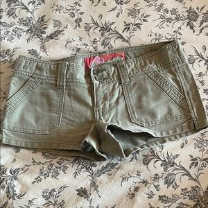 Abercrombie & Fitch Khaki Women's Cargo Shorts